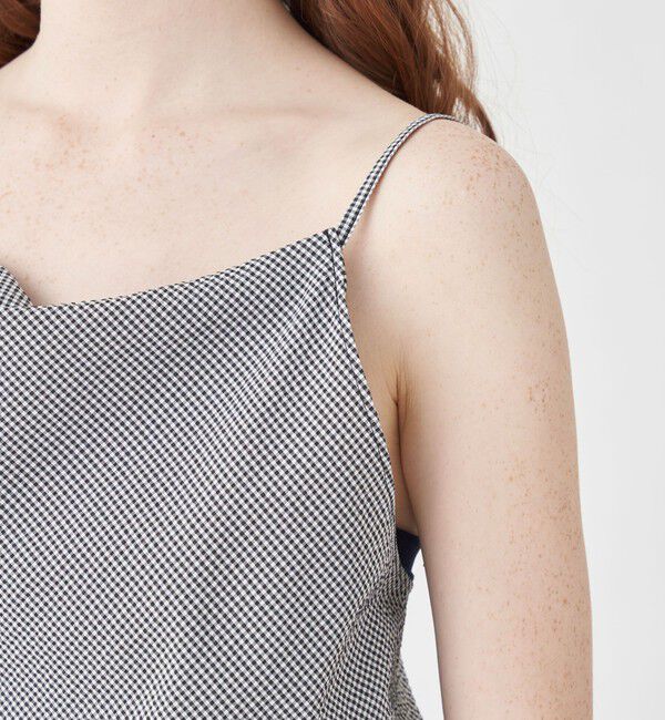 MACPHEE「コットンポリエステルサッカー ジャンプスーツ」|オールインワン|