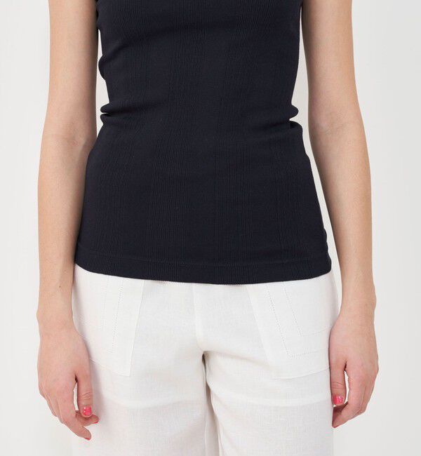 GALERIE VIE「コットンランダムリブ タンクトップ」|タンクトップ|