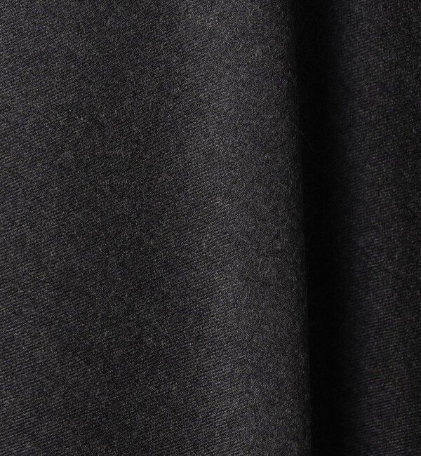 GALERIE VIE「フラノストレッチ ギャザーマキシスカート」|フレア|