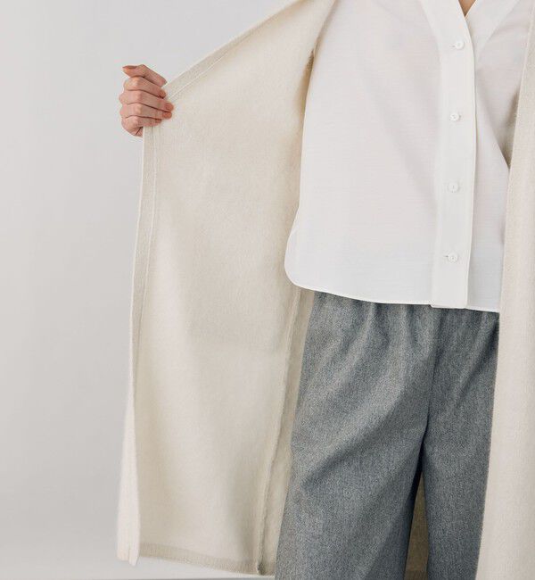 DES PRES「フォックスカシミヤ ロングジレ」|ベスト・ジレ|