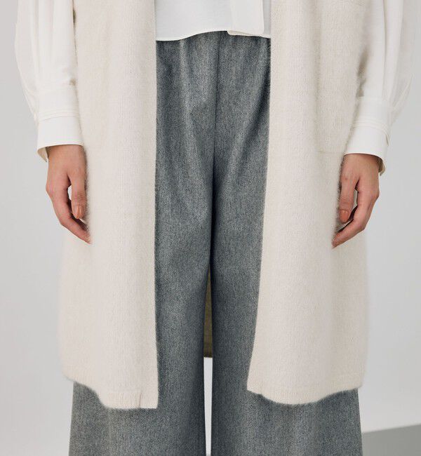 DES PRES「フォックスカシミヤ ロングジレ」|ベスト・ジレ|