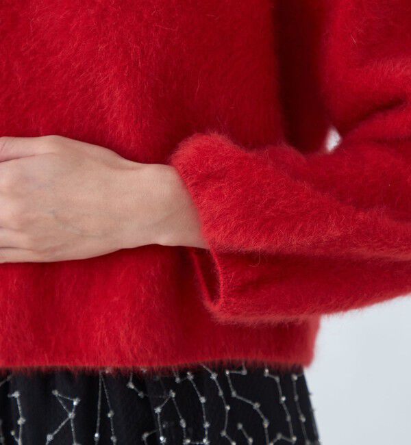 Ballsey「フォックスカシミヤ Vネックプルオーバー」|ニット・セーター|