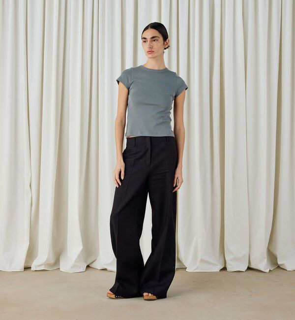 DES PRES「サーキュラーリブ ベビーTシャツ」|Tシャツ・カットソー|