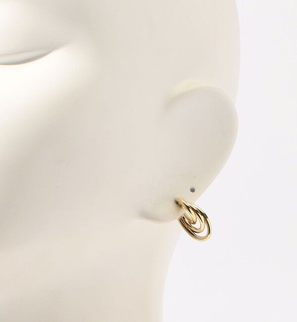 TOMORROWLAND GOODS「Otiumberg. Gathered Sonder Hoop ピアス」|ピアス|