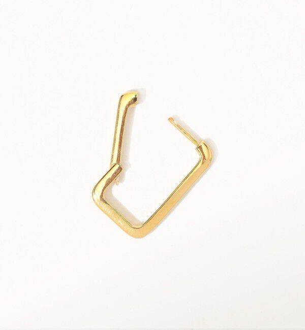 TOMORROWLAND GOODS「FERSERA スクエアピアス」|ピアス|