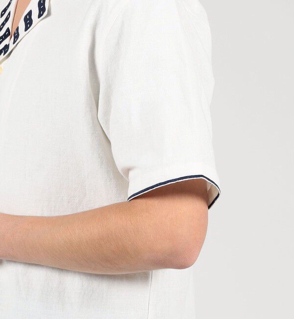 TOMORROWLAND BUYING WEAR「JUPE BY JACKIE エンブロイダリー オープンカラーシャツ」|シャツ・ブラウス|