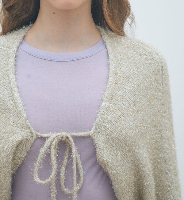 MACPHEE「ルレックスシェニール ボレロ」|ボレロ|