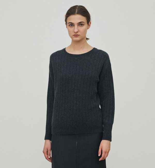 DES PRES「ベビーカシミヤ クルーネックプルオーバー」|ニット・セーター|