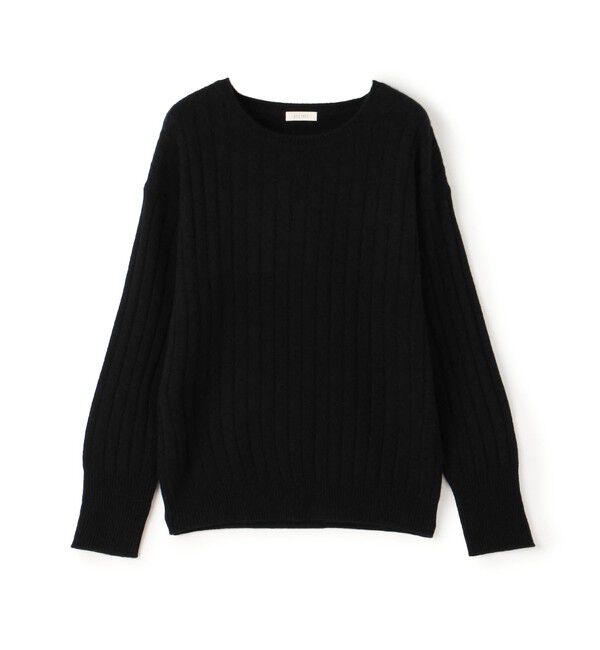 DES PRES「ベビーカシミヤ クルーネックプルオーバー」|ニット・セーター|19 ブラック