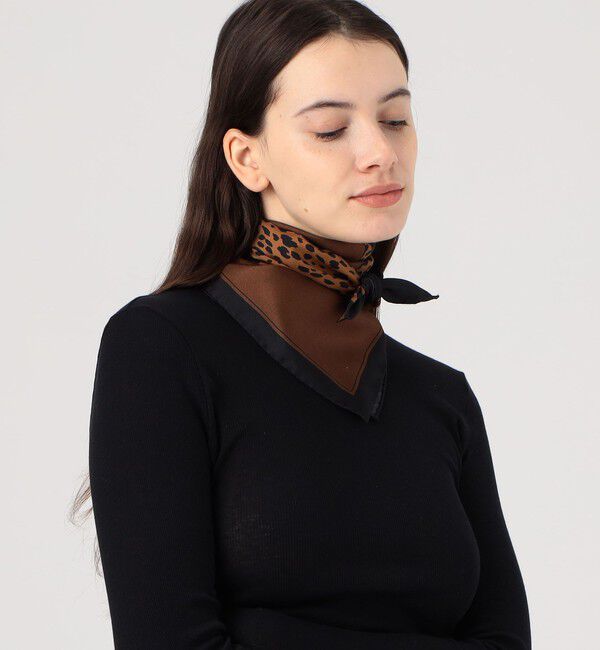 TOMORROWLAND GOODS「AENEIS ECLIPSE ANIMALE スカーフ」|バンダナ・スカーフ|