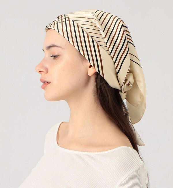 TOMORROWLAND GOODS「AENEIS MINIMAL ILLUSION スカーフ」|バンダナ・スカーフ|