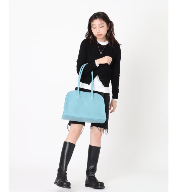  「【blancle/ ブランクレ】別注 S.LETHER Wide boston」|ボストンバッグ|