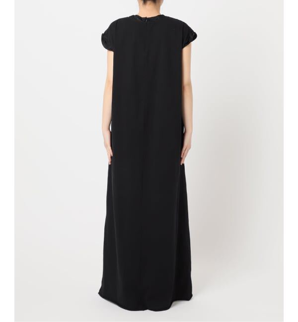  「SATIN PIPING CUT DRESS：ワンピース」|ワンピース|