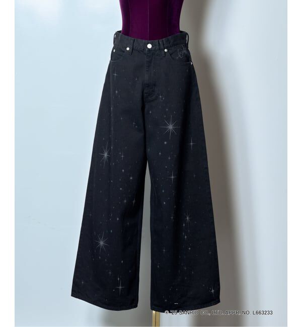  「SANRIO CHARACTERS&times;MASU 別注 BAGGY デニムパンツ」|デニム|