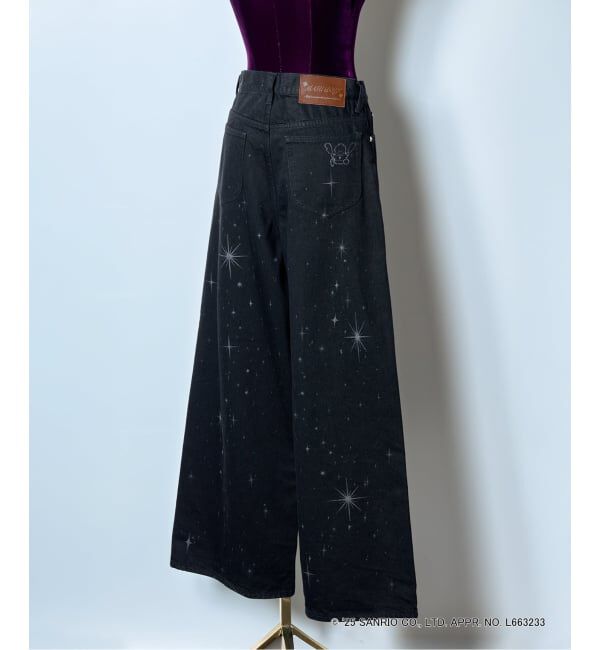  「SANRIO CHARACTERS&times;MASU 別注 BAGGY デニムパンツ」|デニム|