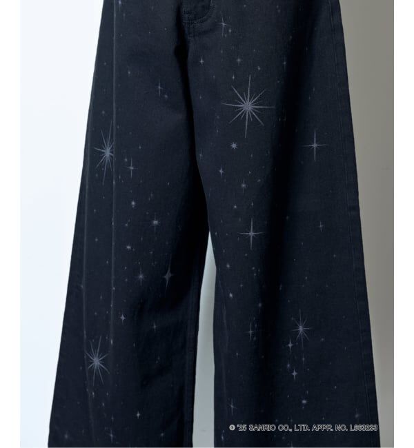  「SANRIO CHARACTERS&times;MASU 別注 BAGGY デニムパンツ」|デニム|