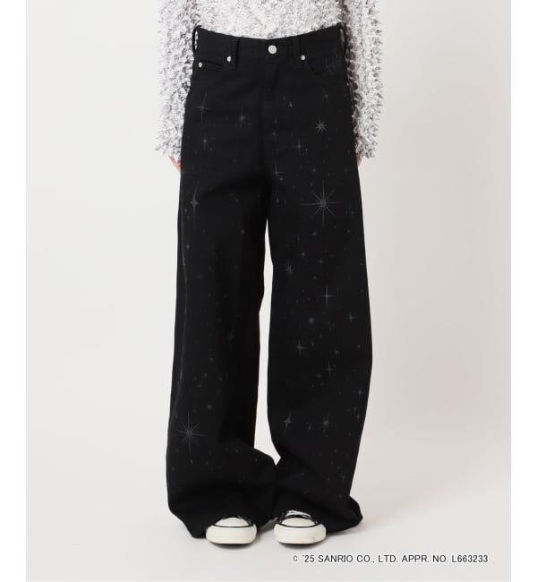  「SANRIO CHARACTERS&times;MASU 別注 BAGGY デニムパンツ」|デニム|