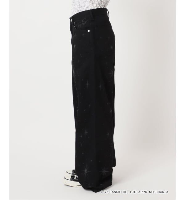  「SANRIO CHARACTERS&times;MASU 別注 BAGGY デニムパンツ」|デニム|