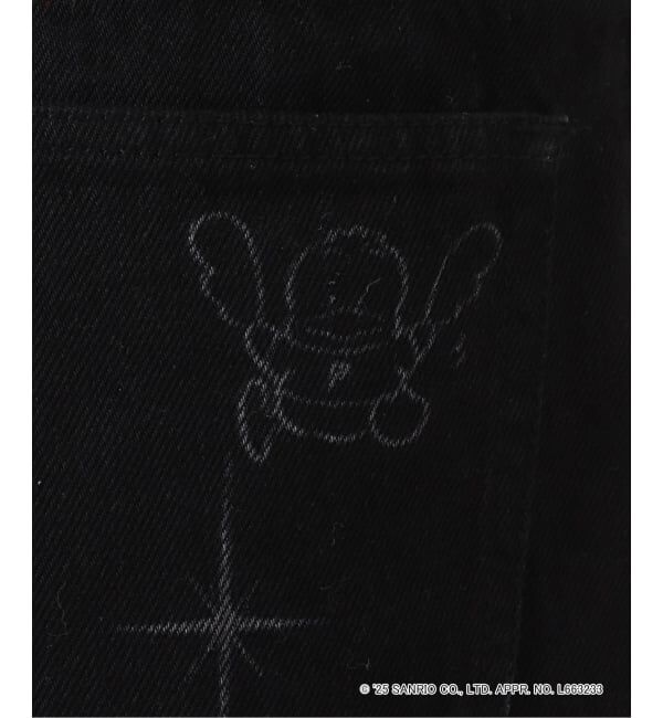  「SANRIO CHARACTERS&times;MASU 別注 BAGGY デニムパンツ」|デニム|