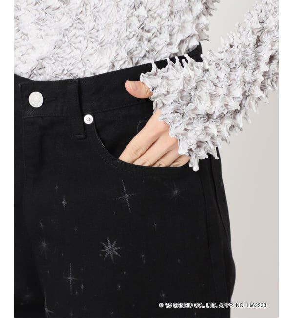  「SANRIO CHARACTERS&times;MASU 別注 BAGGY デニムパンツ」|デニム|