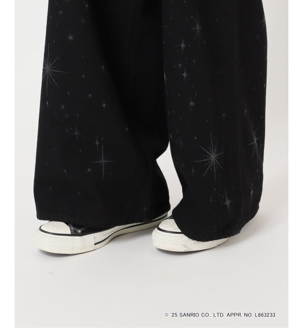  「SANRIO CHARACTERS&times;MASU 別注 BAGGY デニムパンツ」|デニム|