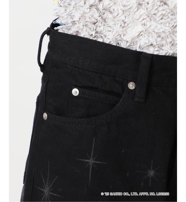  「SANRIO CHARACTERS&times;MASU 別注 BAGGY デニムパンツ」|デニム|