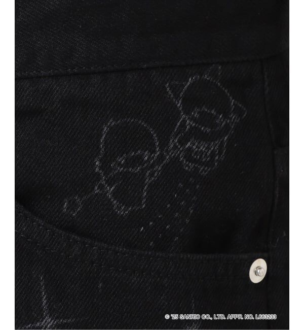  「SANRIO CHARACTERS&times;MASU 別注 BAGGY デニムパンツ」|デニム|