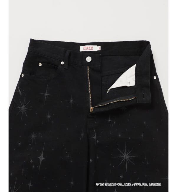  「SANRIO CHARACTERS&times;MASU 別注 BAGGY デニムパンツ」|デニム|