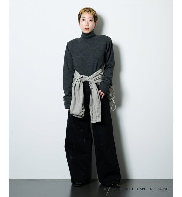  「SANRIO CHARACTERS&times;MASU 別注 BAGGY デニムパンツ」|デニム|