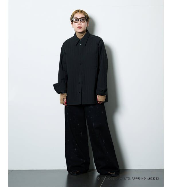  「SANRIO CHARACTERS&times;MASU 別注 BAGGY デニムパンツ」|デニム|