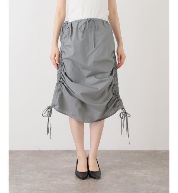 EMILYWEEK「【BASERANGE/ベースレンジ】PICTORIAL STRAP SKIRT / SSPIS-PO-AU25」|スカート|