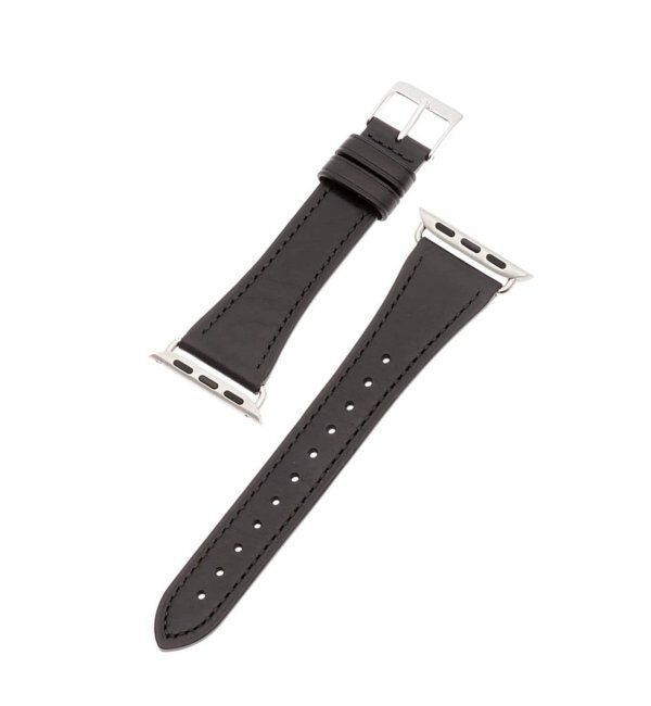 HIROB「【KUROCURRANT / クロカラント】Apple watch belt / Italian leather」|その他|ブラック A
