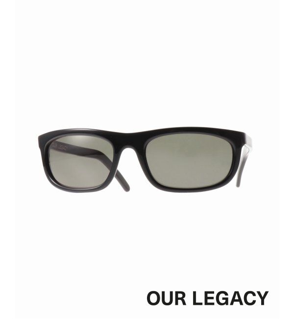 EYETHINK「【OUR LEGACY / アワーレガシー】SHELTER Infinite Black Sunglasses」|サングラス|ブラック
