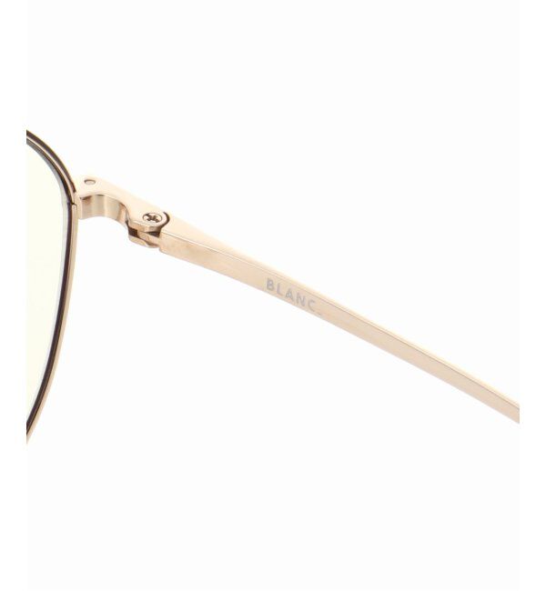 EYETHINK「BLANC.. 別注 ET003 WHT GOLD / L.GRY - GRY ex Sunglasses」|サングラス|