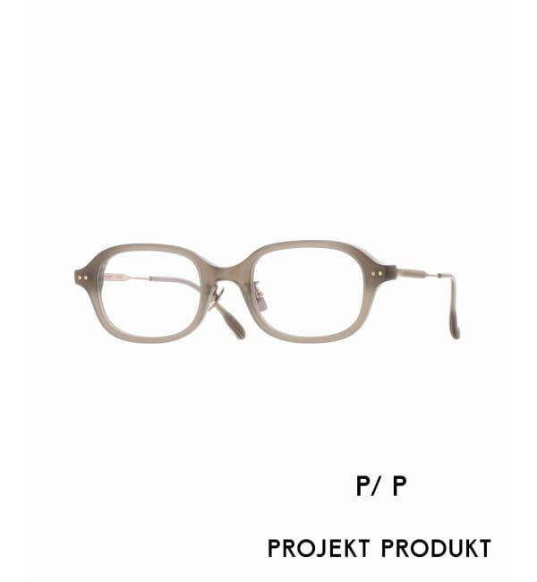EYETHINK「PROJEKT PRODUKT ND15 C02 Optical」|メガネ|カーキ