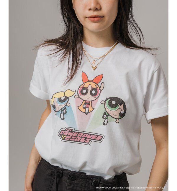 JOINT WORKS「GOOD ROCK SPEED/グッドロックスピード/ THE POWERPUFF GIRLS / Tシャツ」|Tシャツ・カットソー|ホワイト