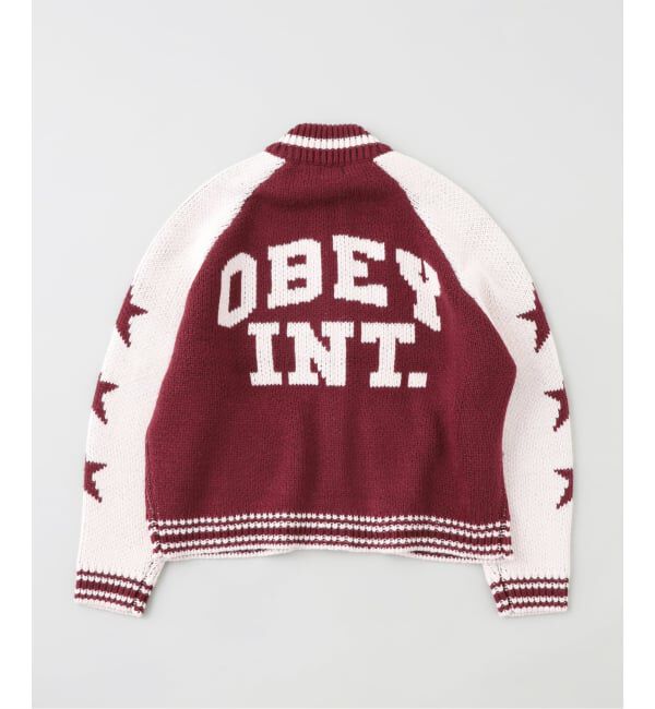 JOINT WORKS「OBEY / オベイ INT. COWICHAN SWEATER」|カーディガン|