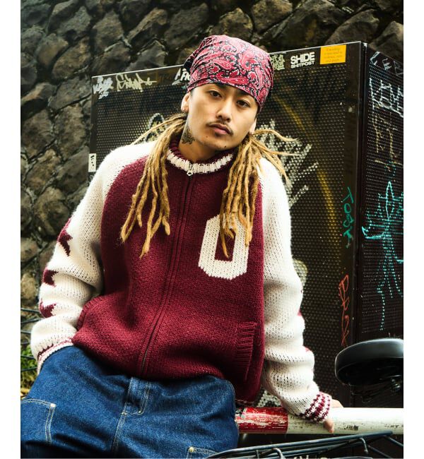 JOINT WORKS「OBEY / オベイ INT. COWICHAN SWEATER」|カーディガン|