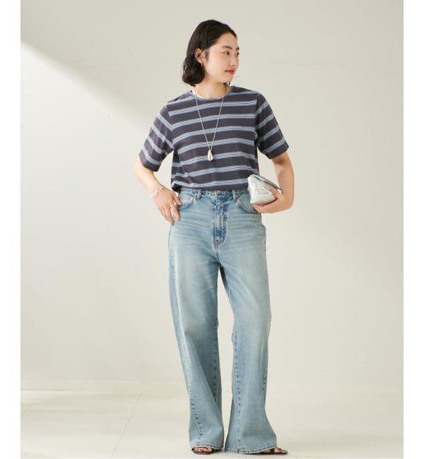 Plage「マルチボーダーTシャツ」|Tシャツ・カットソー|