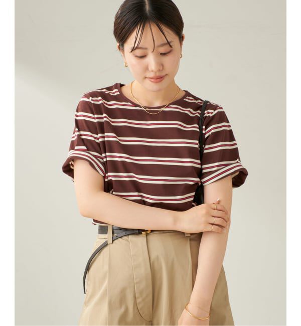 Plage「マルチボーダーTシャツ」|Tシャツ・カットソー|