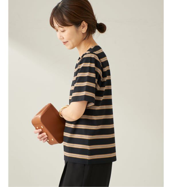 Plage「マルチボーダーTシャツ」|Tシャツ・カットソー|