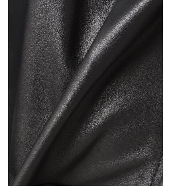 Plage「R&rsquo;IAM レザーブルゾン」|ライダースジャケット|