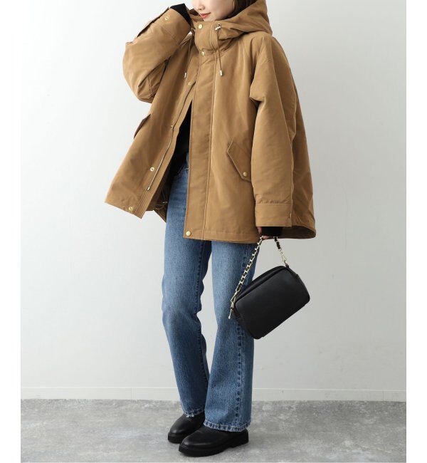 SLOBE IENA「ポリエステルナイロンフーディブルゾン」|その他|