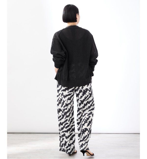 VERMEIL par iena「ペーパーテープヤーン カーデ」|カーディガン|