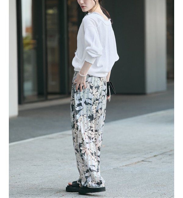 VERMEIL par iena「ペーパーテープヤーン カーデ」|カーディガン|