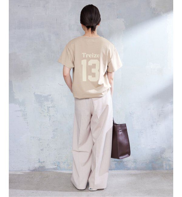 SLOBE IENA「《WEB限定/追加2》Treize 13 Tシャツ」|Tシャツ・カットソー|