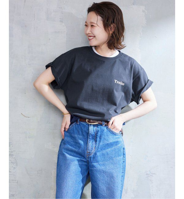 SLOBE IENA「《WEB限定/追加2》Treize 13 Tシャツ」|Tシャツ・カットソー|