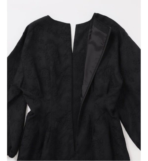 VERMEIL par iena「ジャガードウエストシェイプワンピース」|ワンピース|