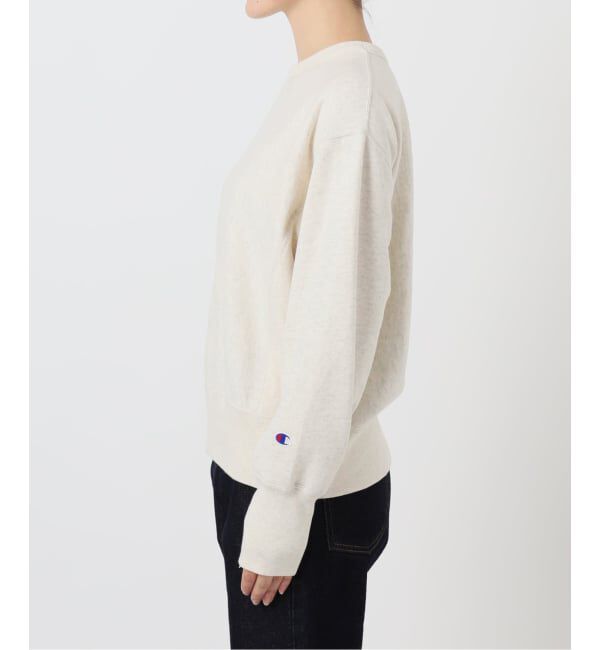 SLOBE IENA「《追加2》Champion/チャンピオン SLOBE別注 無地ガゼットスウェット」|スウェット・ジャージ|