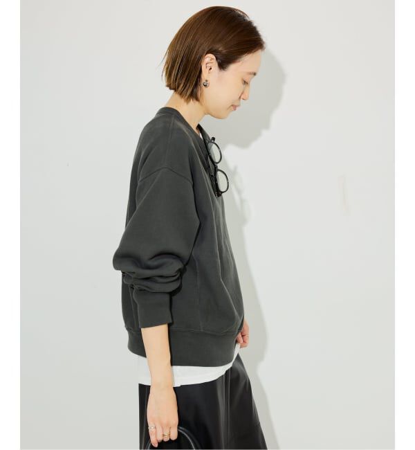 SLOBE IENA「《追加2》Champion/チャンピオン SLOBE別注 無地ガゼットスウェット」|スウェット・ジャージ|